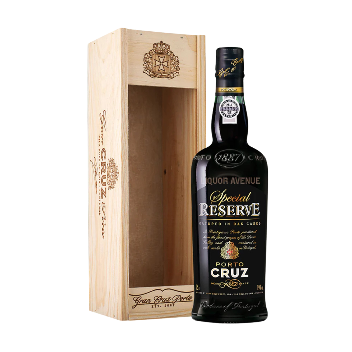 Porto Cruz Special Reserve Wooden Gift